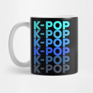 K-POP blue repetition from WhatTheKpop Mug